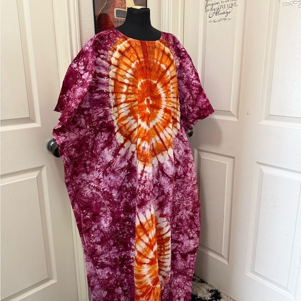 African print dress